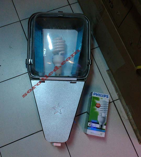 Lampu Jalan E27 Philips Helix 42 watt